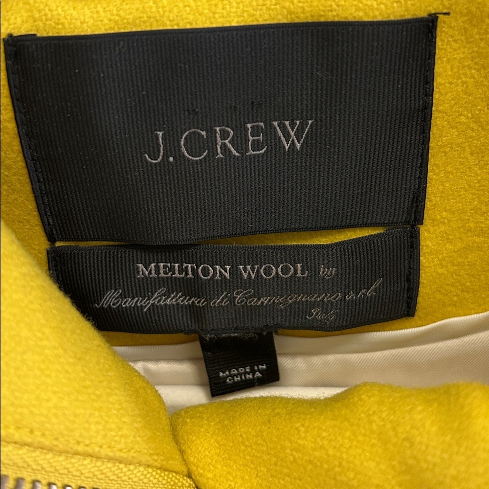 J. Crew Melton Wool Bib Coat with Hood - Picture 2 of 15